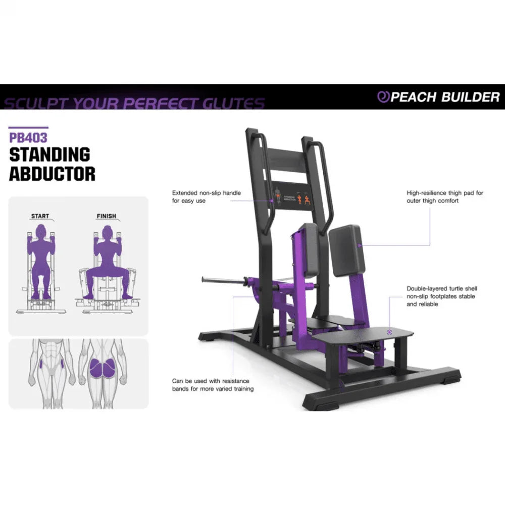 Standing Abductor - Peach Builder
