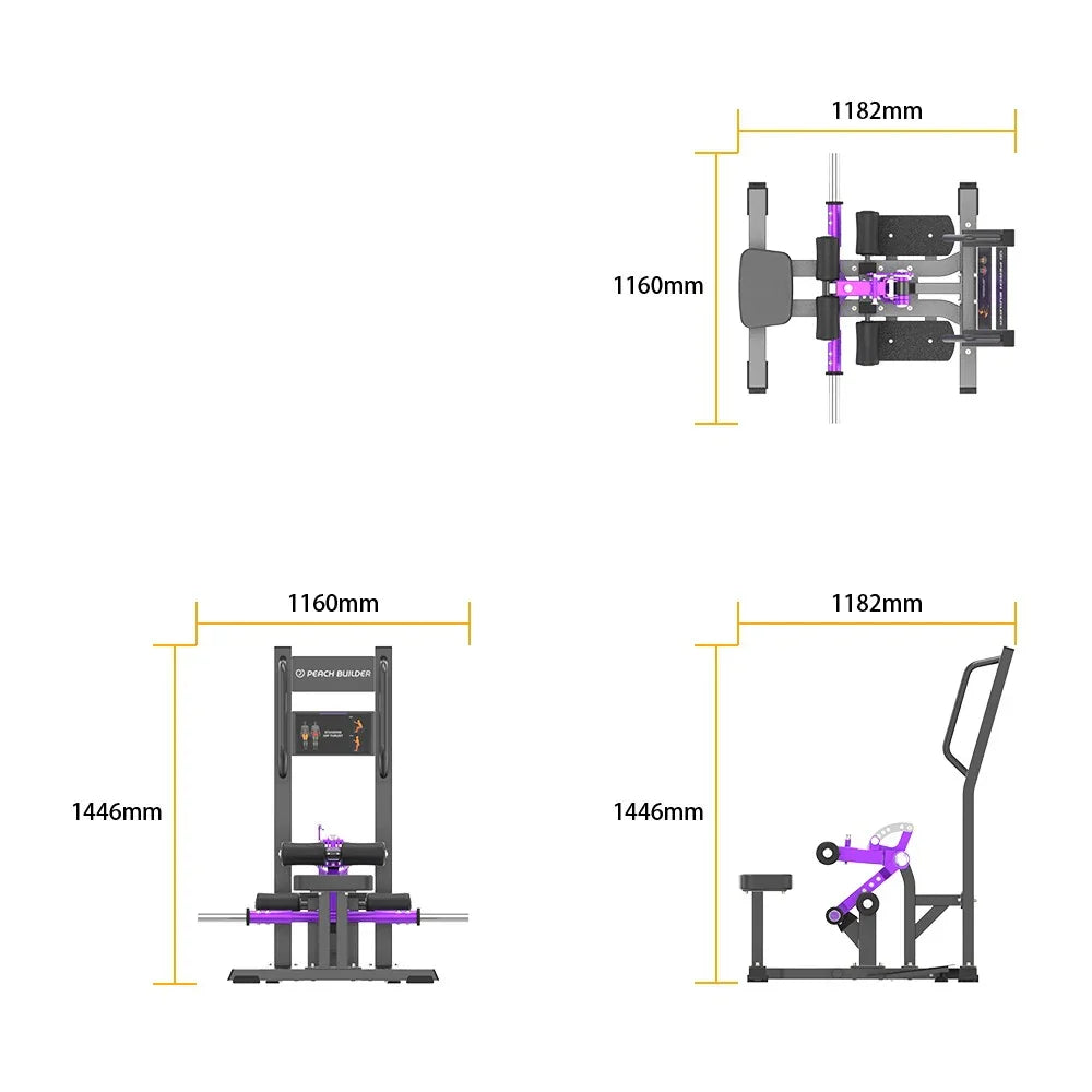 Standing Hip Thrust - Peach Builder